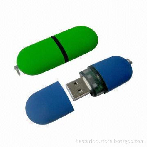 4GB USB Flash Drive with Nice Popular Shape, Customized Color/Logo/Package, Ideal for Promotion